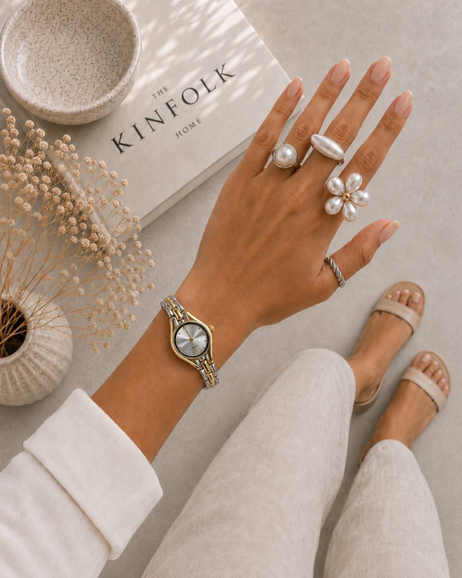 ساعت مینیمال استیل زنانه